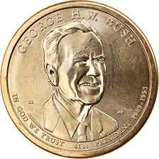 Coin, United States, George H. W. Bush, Dollar, 2020, Philadelphia, MS(63)