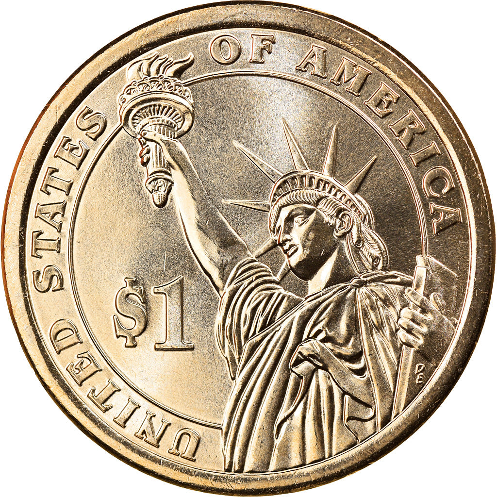 Coin, United States, George H. W. Bush, Dollar, 2020, Denver, MS(63)