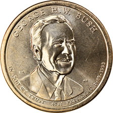 Coin, United States, George H. W. Bush, Dollar, 2020, Denver, MS(63)