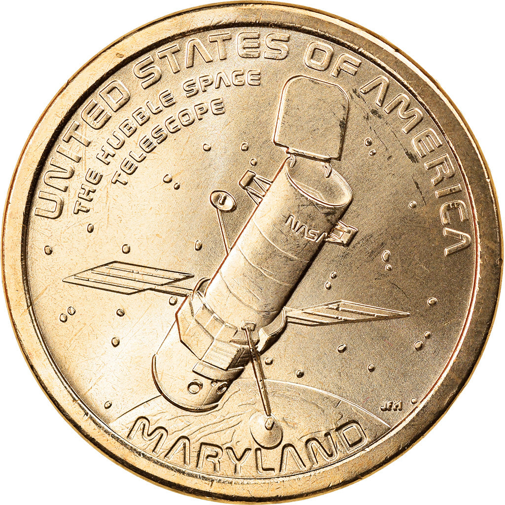 Moeda, Estados Unidos da América, Télescope Hubble Maryland Innovation