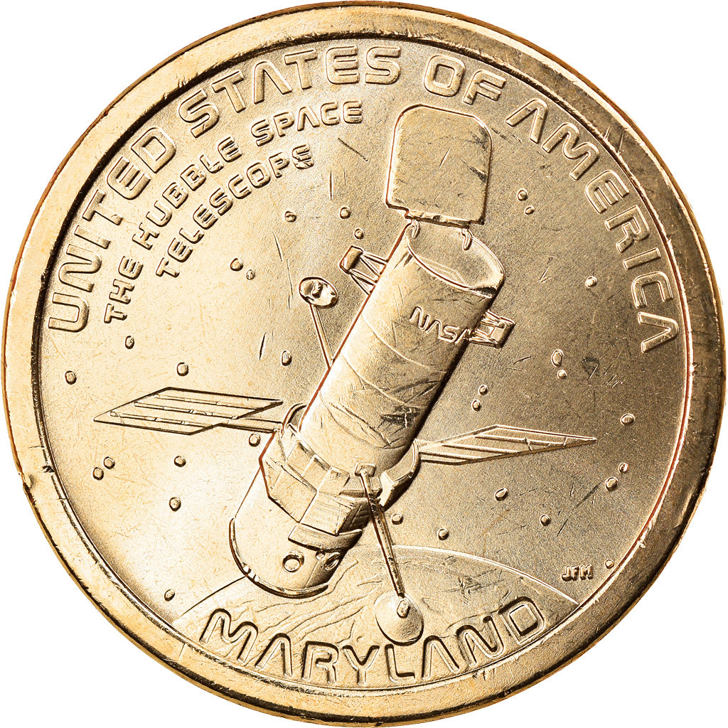 Moeda, Estados Unidos da América, Télescope Hubble Maryland Innovation