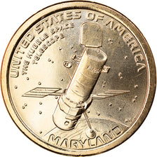Coin, United States, Télescope Hubble Maryland Innovation, Dollar, 2020