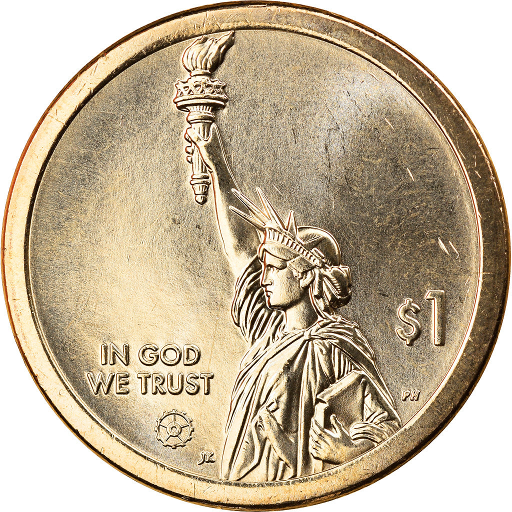 Coin, United States, Télescope Hubble Maryland Innovation, Dollar, 2020