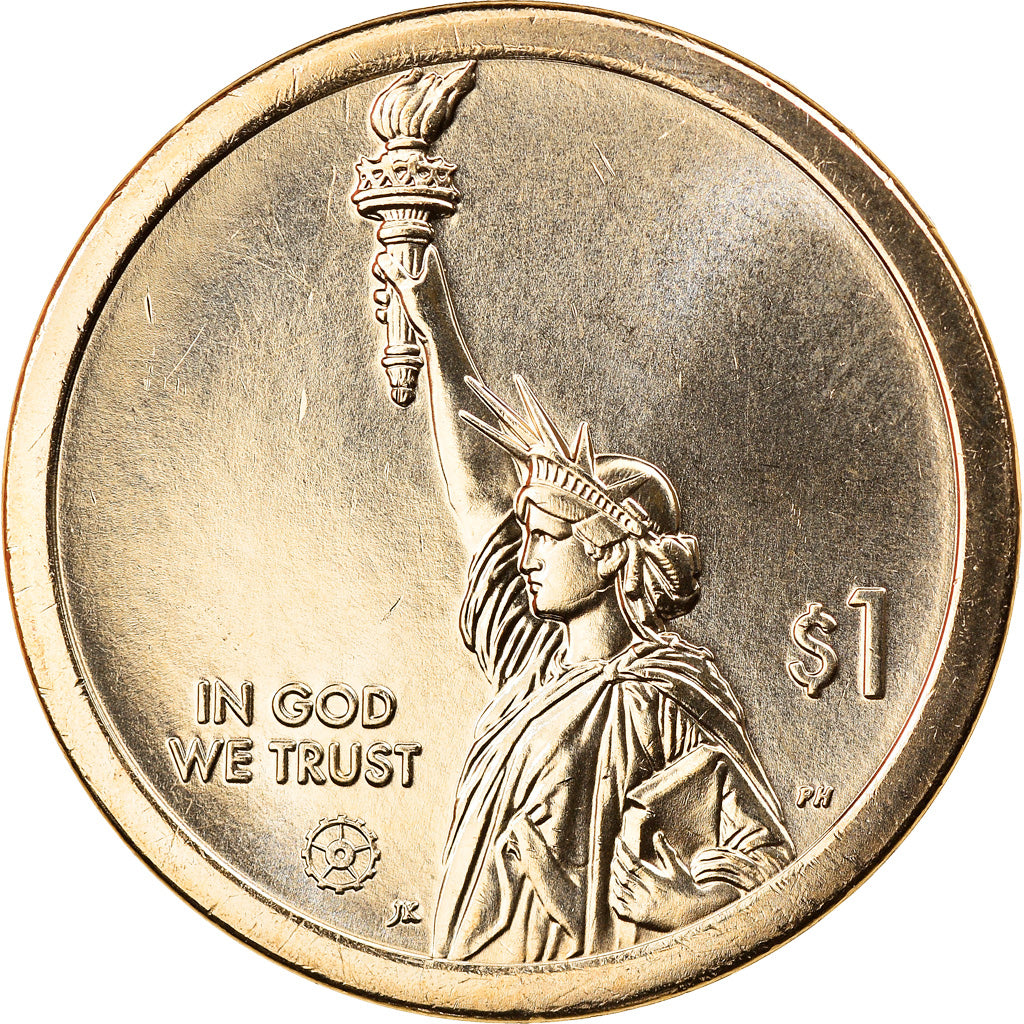 Coin, United States, Télescope Hubble Maryland Innovation, Dollar, 2020