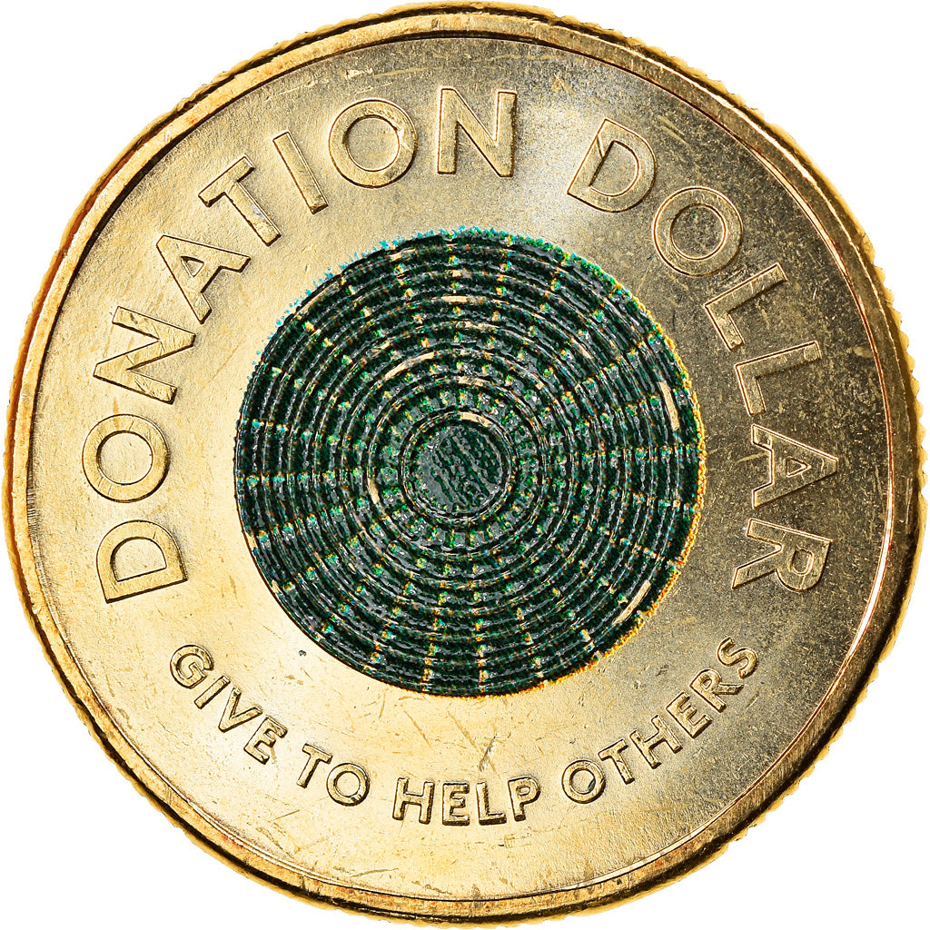 Coin, Australia, Donation, Dollar, 2020, MS(63), Bronze-Aluminium