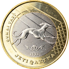 Coin, Kazakhstan, QUMAI TAZY, 100 Tenge, 2020, MS(63), Bi-Metallic