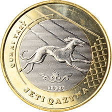 Coin, Kazakhstan, QUMAI TAZY, 100 Tenge, 2020, MS(63), Bi-Metallic