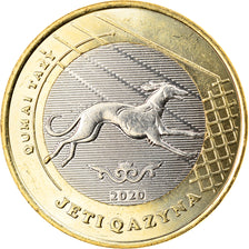 Coin, Kazakhstan, QUMAI TAZY, 100 Tenge, 2020, MS(63), Bi-Metallic