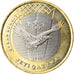 Moneda, Kazajistán, QYRAN BURKIT, 100 Tenge, 2020, SC, Bimetálico