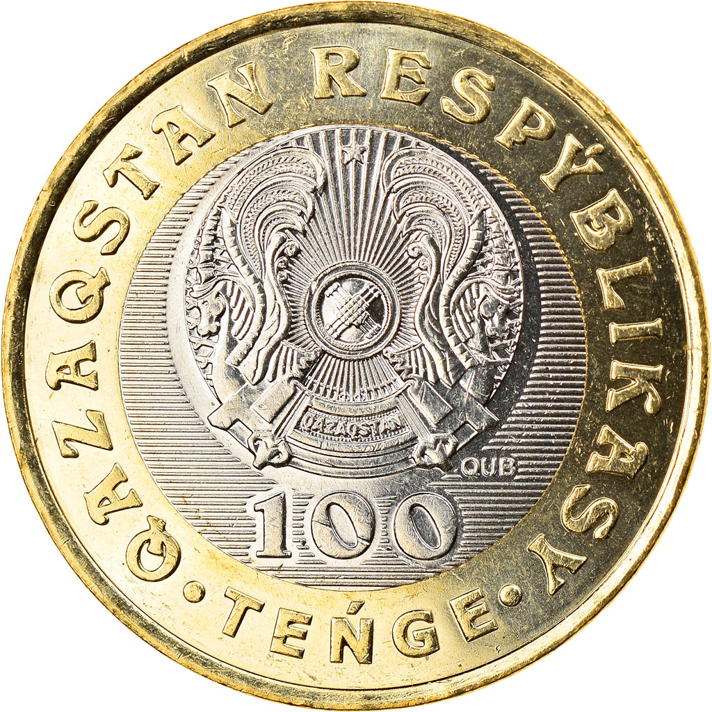 Coin, Kazakhstan, SULY AIEL, 100 Tenge, 2020, MS(63), Bi-Metallic