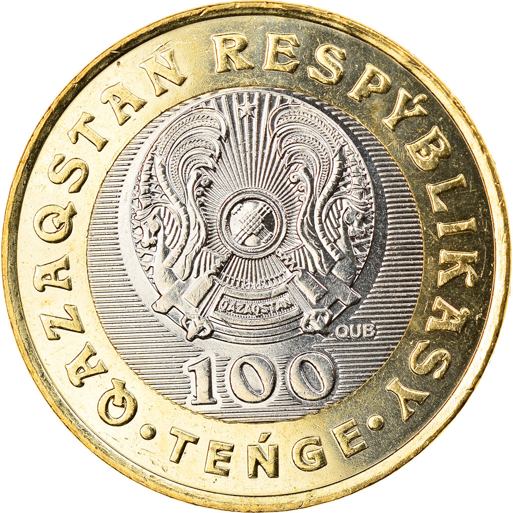 Coin, Kazakhstan, SULY AIEL, 100 Tenge, 2020, MS(63), Bi-Metallic