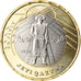 Moneta, Kazachstan, ER JJIGIT, 100 Tenge, 2020, MS(63), Bimetaliczny