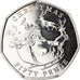 Moneta, Gibraltar, Christmas, 50 Pence, 2020, MS(63), Miedzionikiel