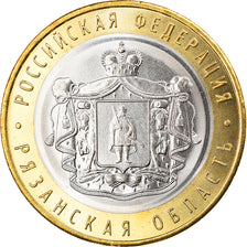 Münze, Russland, Ryazan Oblast, 10 Roubles, 2020, UNZ, Bi-Metallic