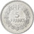 Moneta, Francja, Lavrillier, 5 Francs, 1949, MS(63), Aluminium, KM:888b.1