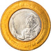 Coin, INDIA-REPUBLIC, Maharana Pratap, 10 Rupees, 2015, AU(55-58), Bi-Metallic