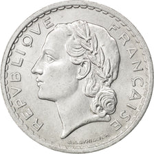 Coin, France, Lavrillier, 5 Francs, 1949, Beaumont le Roger, AU(55-58)