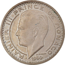 Coin, Monaco, Rainier III, 100 Francs, Cent, 1950, EF(40-45), Copper-nickel