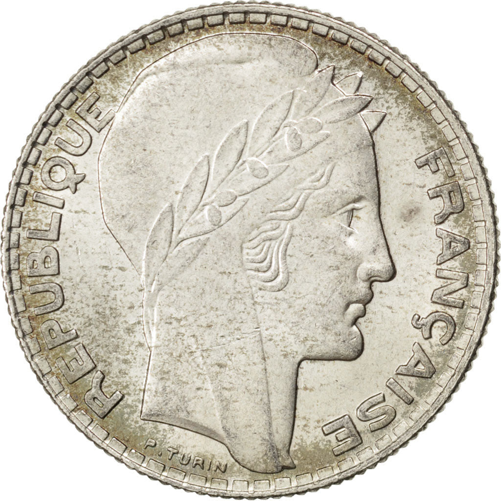 IIIème République, 10 Francs Turin 1932, KM 878