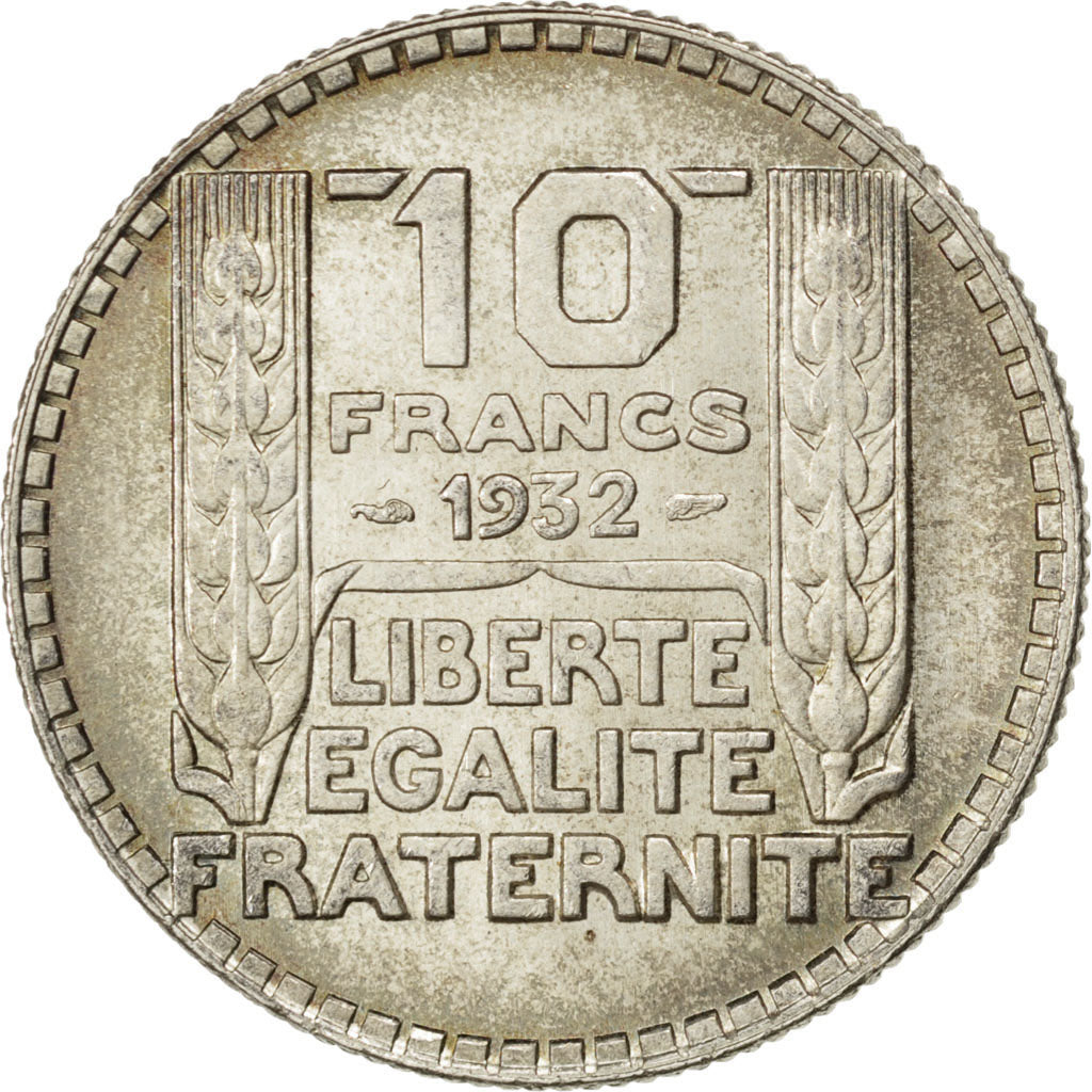 IIIème République, 10 Francs Turin 1932, KM 878