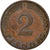 Moneta, GERMANIA - REPUBBLICA FEDERALE, 2 Pfennig, 1968, Karlsruhe, BB, Bronzo