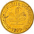 Monnaie, République fédérale allemande, 5 Pfennig, 1989, Hambourg, TTB, Brass