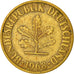 Munten, Federale Duitse Republiek, 10 Pfennig, 1968, Karlsruhe, ZF, Brass Clad