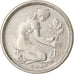 Moneta, GERMANIA - REPUBBLICA FEDERALE, 50 Pfennig, 1949, Stuttgart, BB