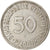 Moneta, GERMANIA - REPUBBLICA FEDERALE, 50 Pfennig, 1950, Hambourg, BB
