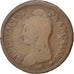 Moneta, Francja, Dupré, Decime, 1797, Paris, VG(8-10), Bronze, KM:645.1