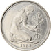 Moneta, Niemcy - RFN, 50 Pfennig, 1984, Stuttgart, AU(55-58), Miedź-Nikiel