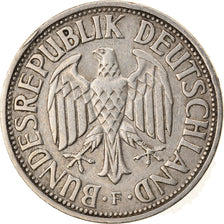 Moneta, GERMANIA - REPUBBLICA FEDERALE, Mark, 1950, Stuttgart, BB, Rame-nichel