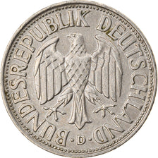 Moneda, ALEMANIA - REPÚBLICA FEDERAL, Mark, 1954, Munich, MBC, Cobre - níquel