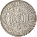 Coin, GERMANY - FEDERAL REPUBLIC, Mark, 1954, Karlsruhe, EF(40-45)