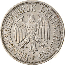 Coin, GERMANY - FEDERAL REPUBLIC, Mark, 1957, Stuttgart, EF(40-45)