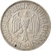Moneta, Niemcy - RFN, Mark, 1957, Karlsruhe, EF(40-45), Miedź-Nikiel, KM:110