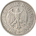 Moneta, Niemcy - RFN, Mark, 1958, Munich, EF(40-45), Miedź-Nikiel, KM:110