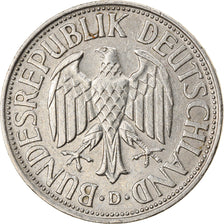 Moneda, ALEMANIA - REPÚBLICA FEDERAL, Mark, 1958, Munich, MBC, Cobre - níquel