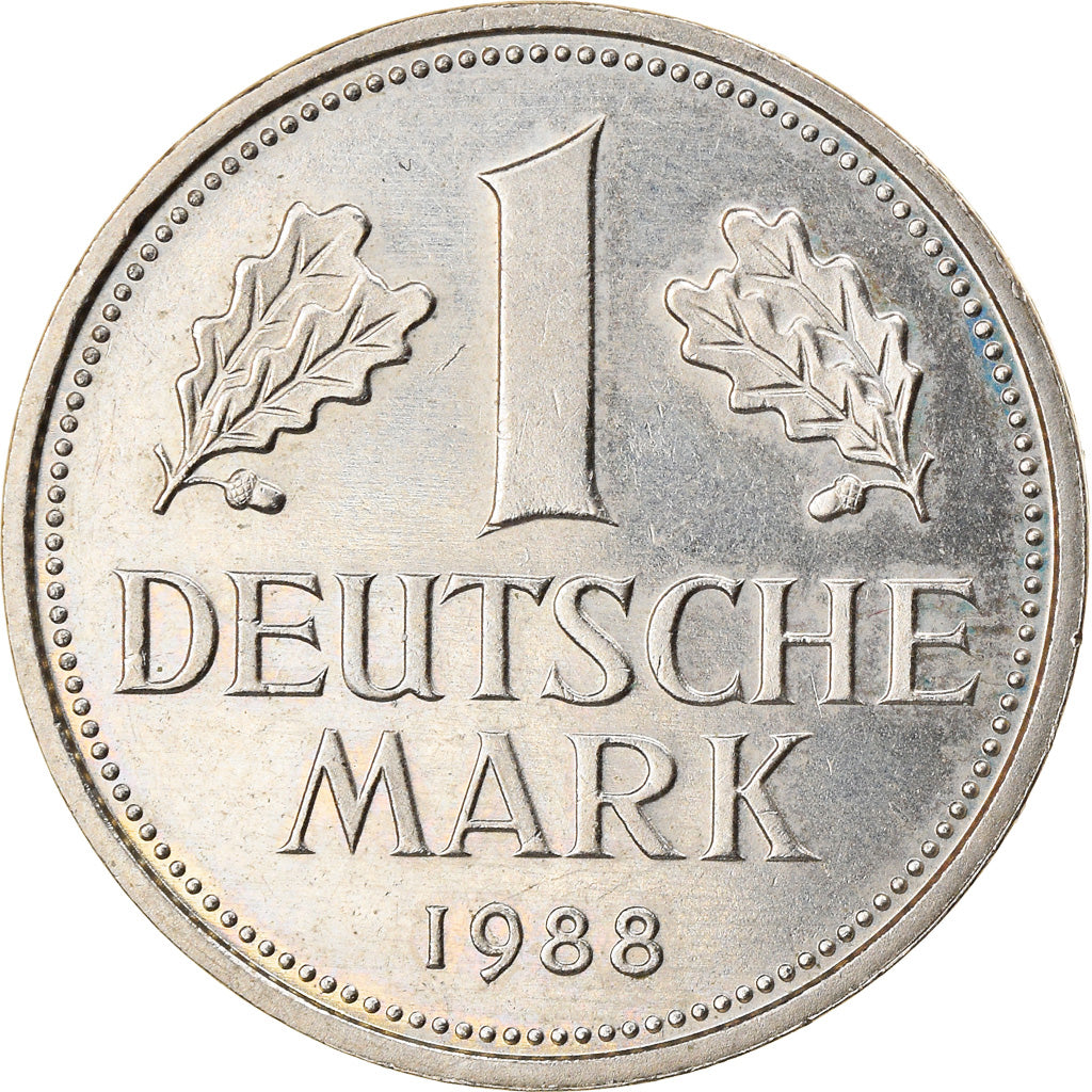 Moneta, GERMANIA - REPUBBLICA FEDERALE, Mark, 1988, Karlsruhe, SPL-