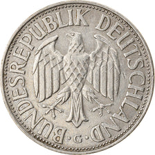 Moneda, ALEMANIA - REPÚBLICA FEDERAL, Mark, 1962, Karlsruhe, MBC, Cobre -