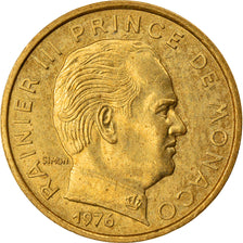 Coin, Monaco, Rainier III, 5 Centimes, 1976, EF(40-45), Aluminum-Bronze, KM:156