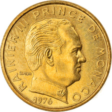 Coin, Monaco, Rainier III, 5 Centimes, 1976, EF(40-45), Aluminum-Bronze, KM:156