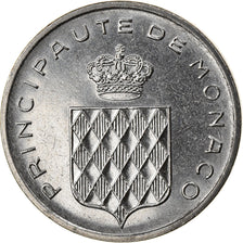 Coin, Monaco, Rainier III, Centime, 1977, AU(55-58), Stainless Steel, KM:155