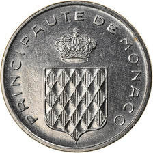 Coin, Monaco, Rainier III, Centime, 1977, AU(55-58), Stainless Steel, KM:155