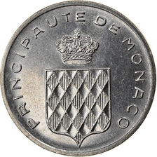 Coin, Monaco, Rainier III, Centime, 1977, AU(55-58), Stainless Steel, KM:155