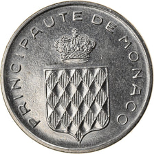 Coin, Monaco, Rainier III, Centime, 1977, AU(55-58), Stainless Steel, KM:155