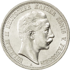Coin, German States, PRUSSIA, Wilhelm II, 2 Mark, 1905, Berlin, MS(63), Silver