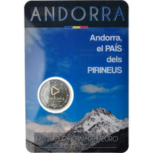 Andorra, 2 Euro, Pays des Pyrénées, 2017, BU, MS(65-70), Bi-Metallic