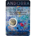 Andorra, 2 Euro, 70 ans de la Déclaration des Droits de l'Homme, 2018, BU