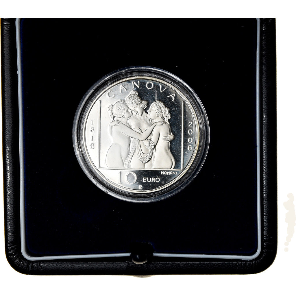 San Marino, 10 Euro, Antonio Canova, 2006, Proof, MS(65-70), Silver, KM:477
